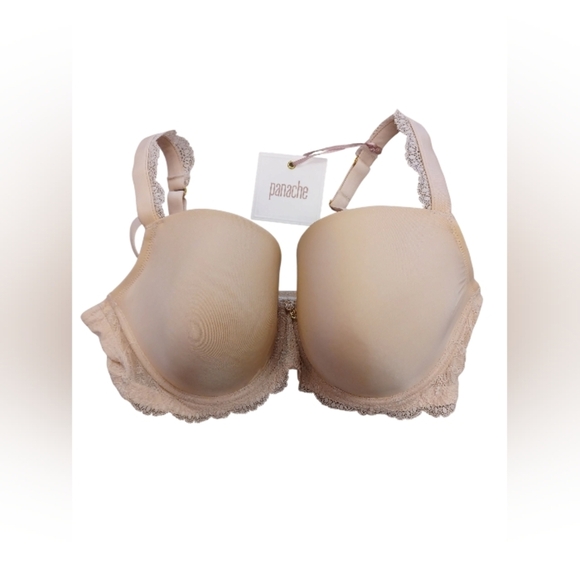 Panache NWT Cari Spacer Cashmere Bra Nude Size 32E - Picture 1 of 6